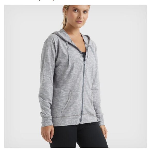 Hanes Jackets & Blazers - Hanes Women's Slub Jersey Full Zip Hoodie - S - NWT